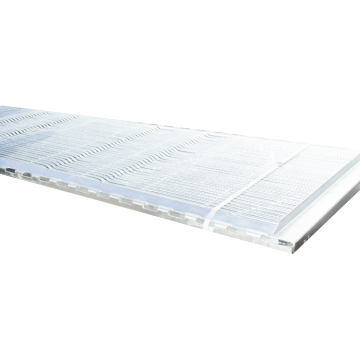 Overall galvanized steel pig slat floor for pig farm